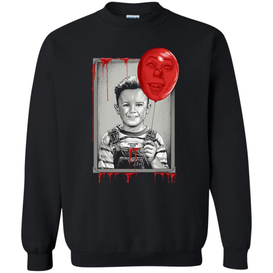 AGR Stephen King Movie IT Pennywise Crewneck Pullover Sweatshirt