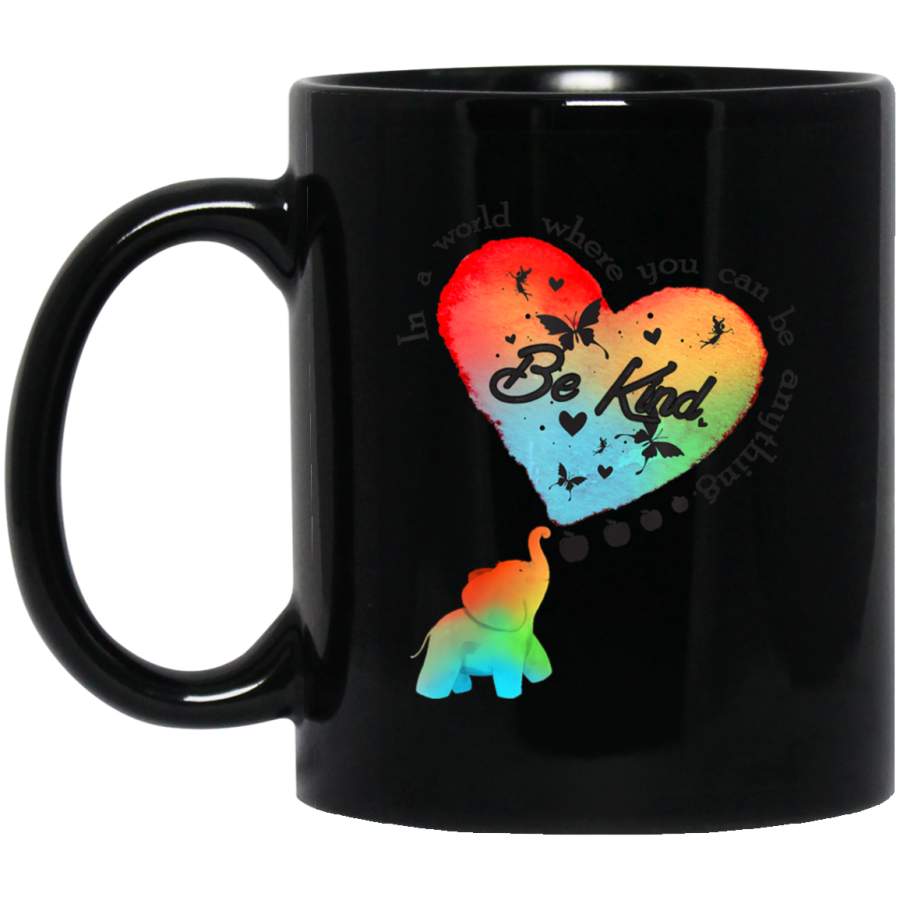 In A World Can Be Kind Elephant Anti-bullying Unity Day Coffee Mug