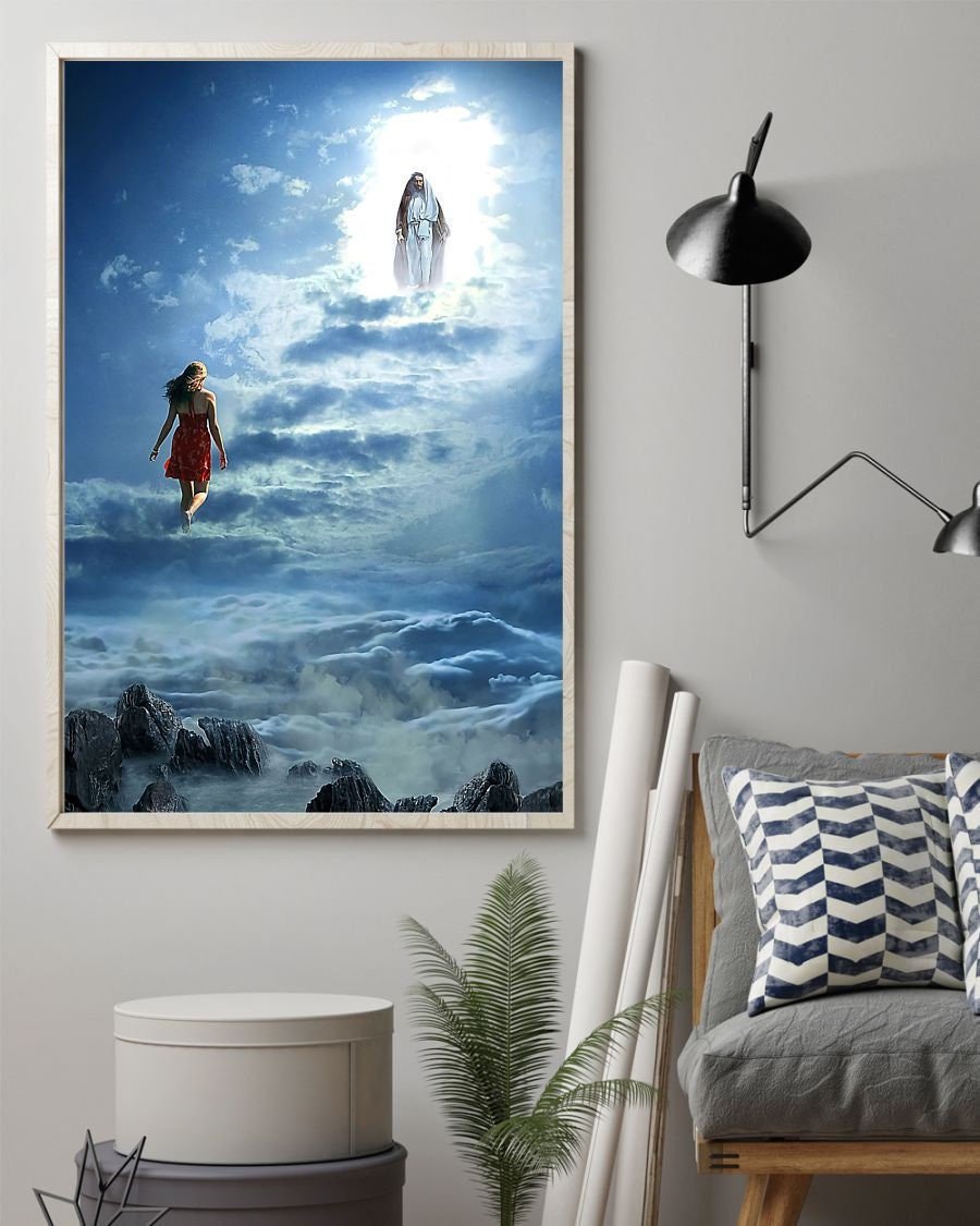 & Canvas | Jesus Hug, Jesus’S Hug, God In Heaven, Religious Gift, Home Decor Vertical Jesus Wall Art, Jesus Decor, Jesus Christ