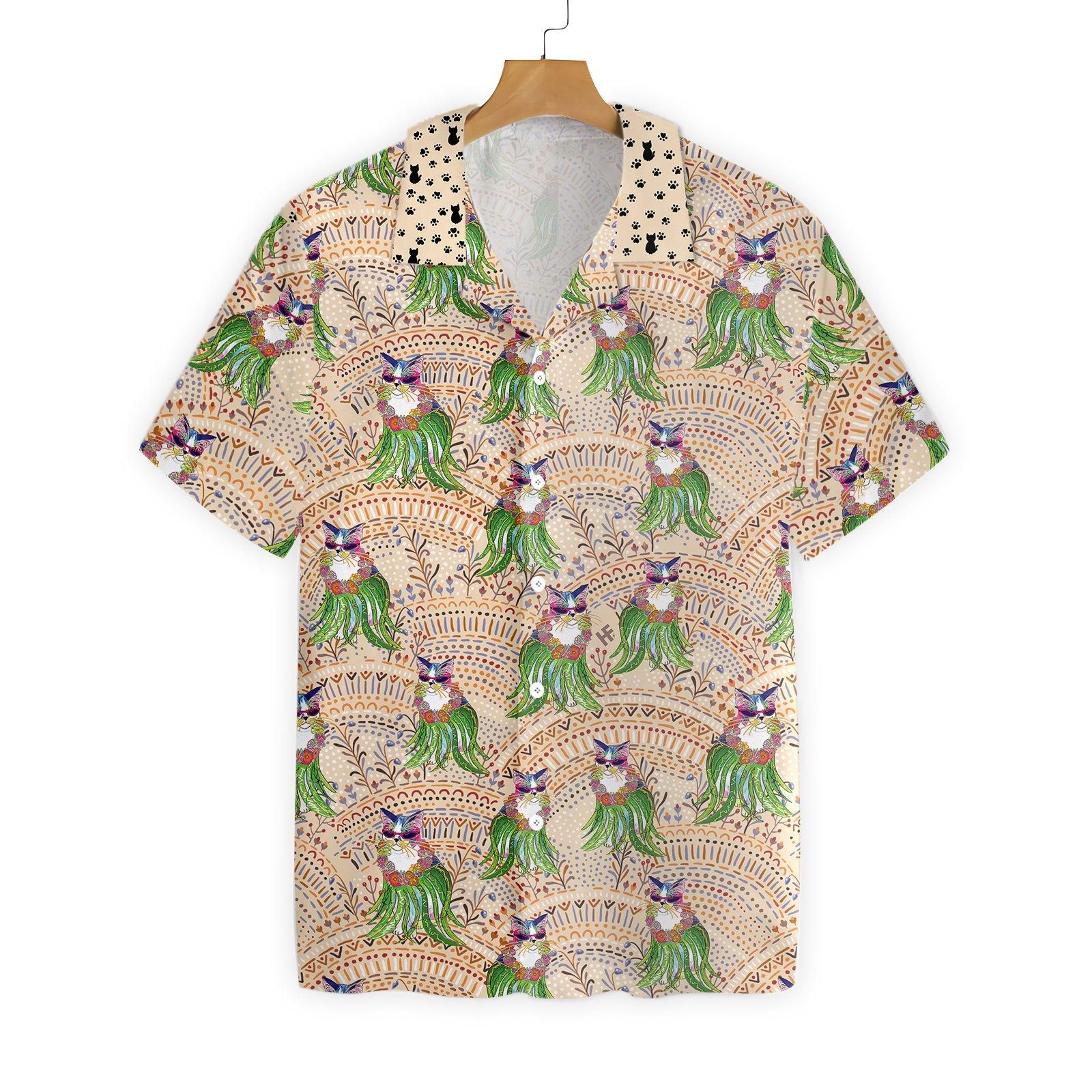 Cat Hula 2710 Hawaii Shirt Ha93828