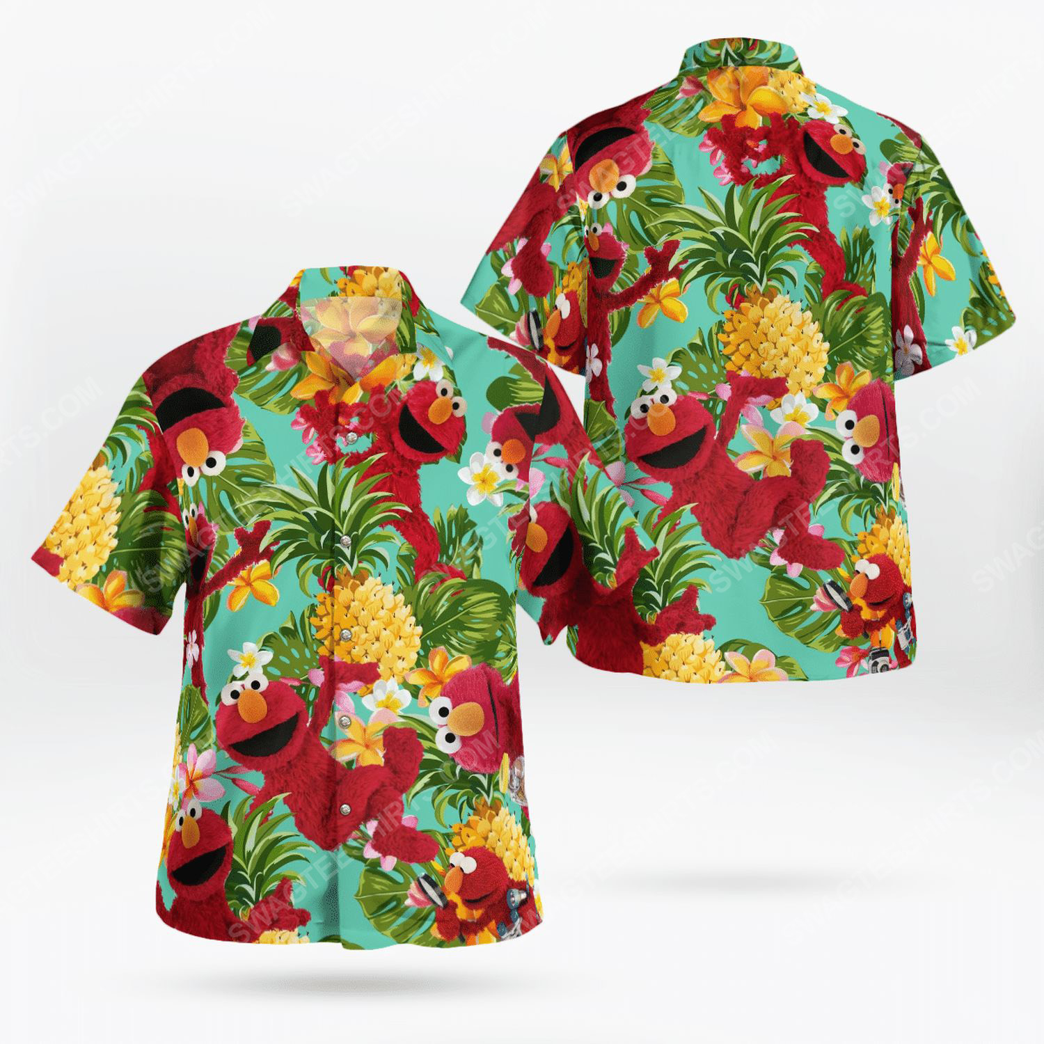 The Muppet Show Elmo Hawaii Shirt Maria Ha58673