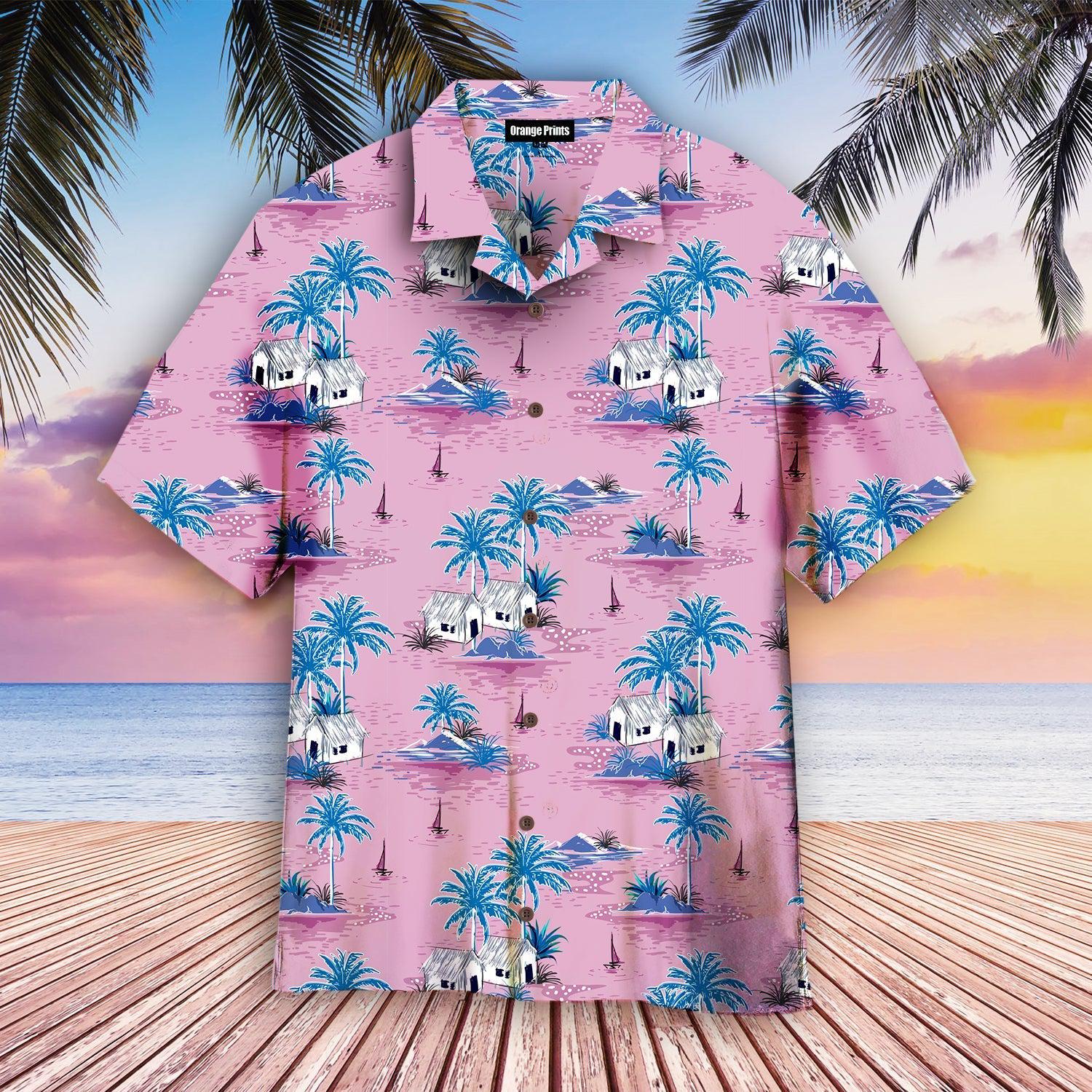 Palm Tree Beach Summer Hawaii Shirt For Men Women Ha53695