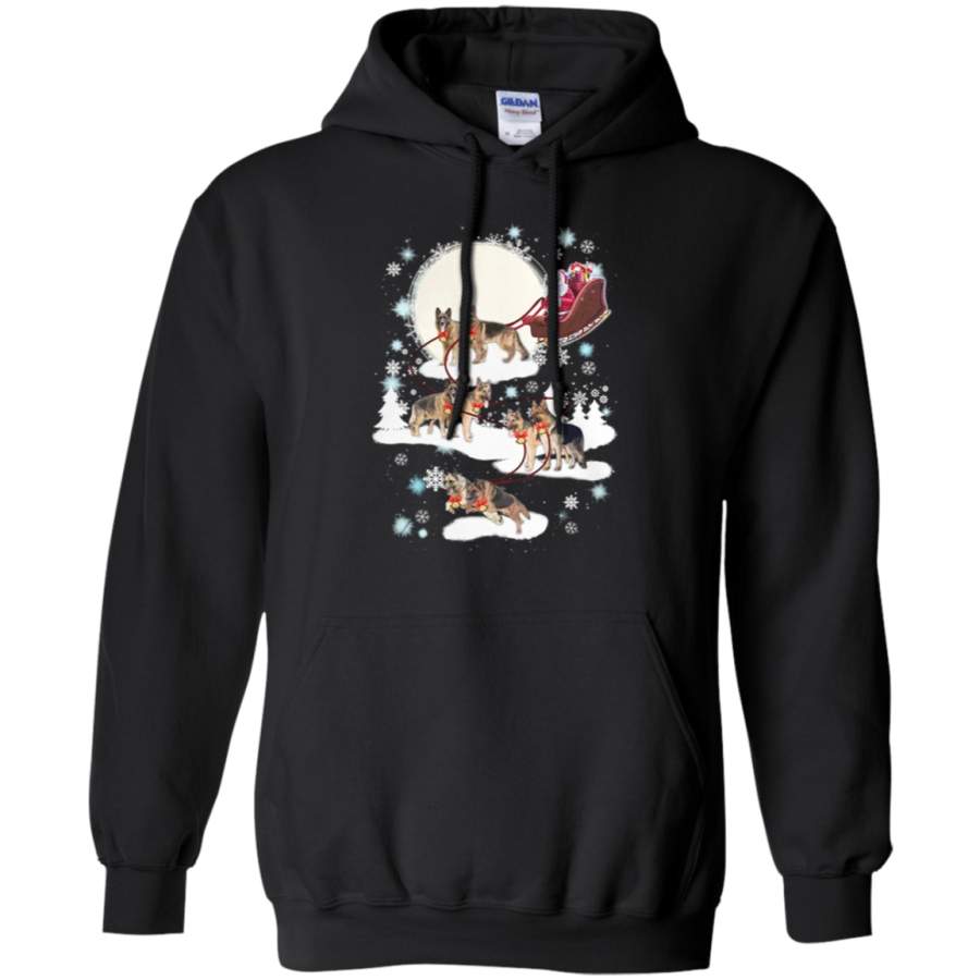 German Shepherd ugly Christmas sweater Hoodie – Moano Store