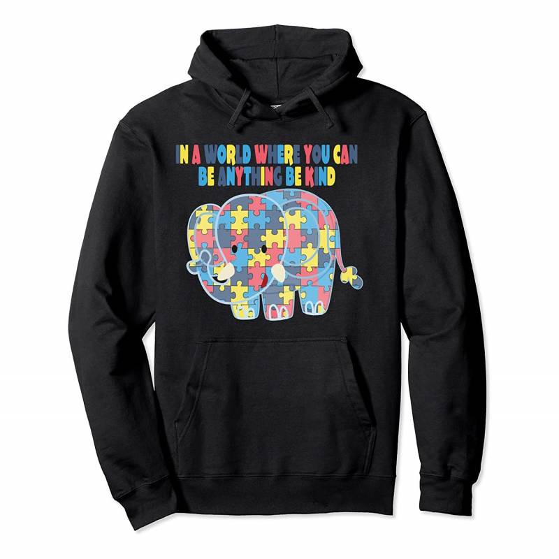 Autism Elephant Awareness Hoodie Gift Dad Mom Teachers, T-Shirt, Sweatshirt