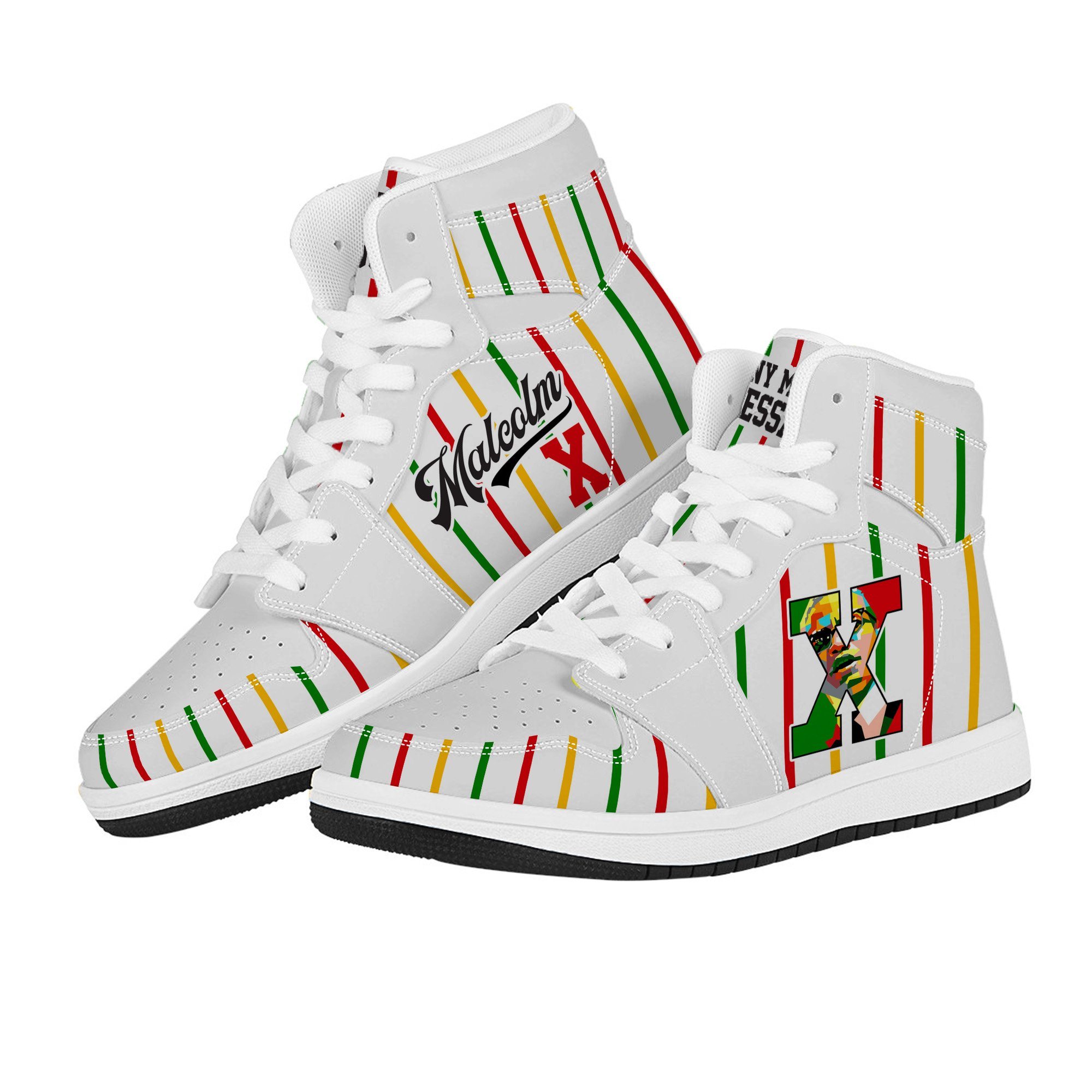 The X Stripe High Top Sneakers