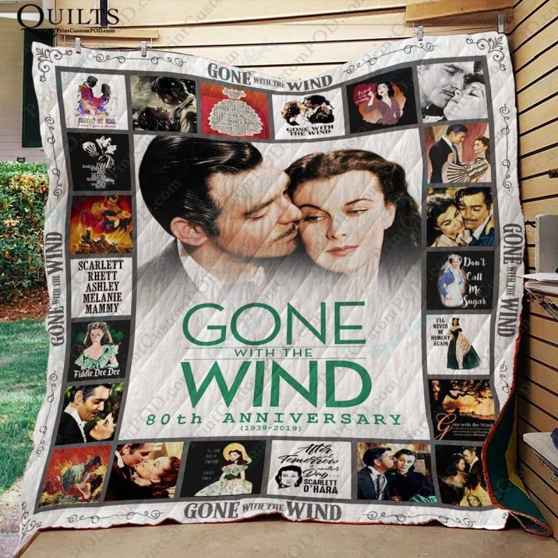 ADU Gone With The Wind Quilt Blanket Ver 1