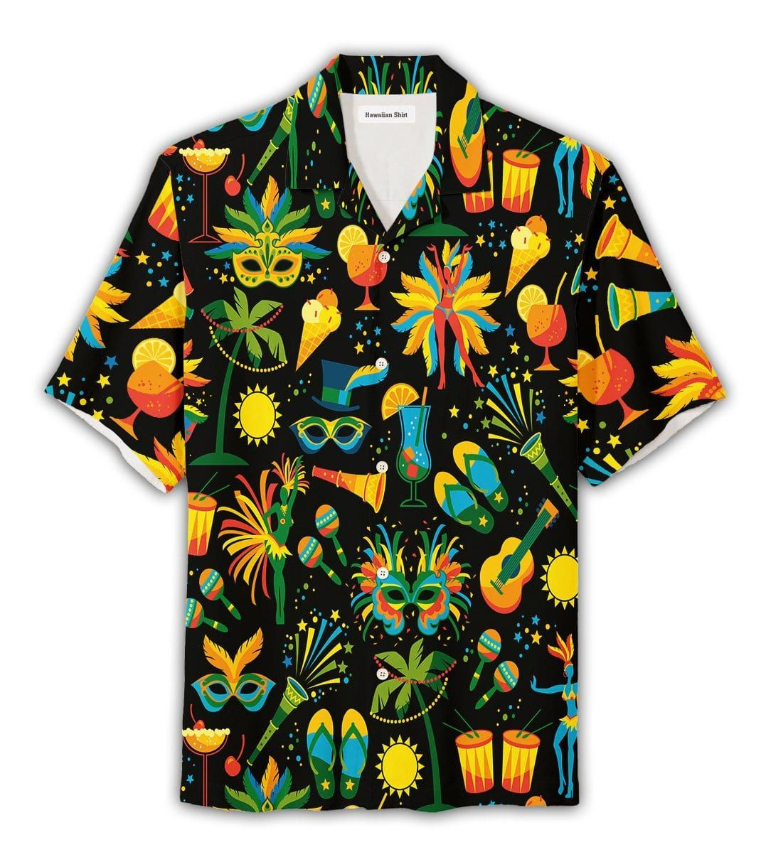 Festival Tropical Mardi Gras Aloha Hawaii Shirt Gift Ha101141