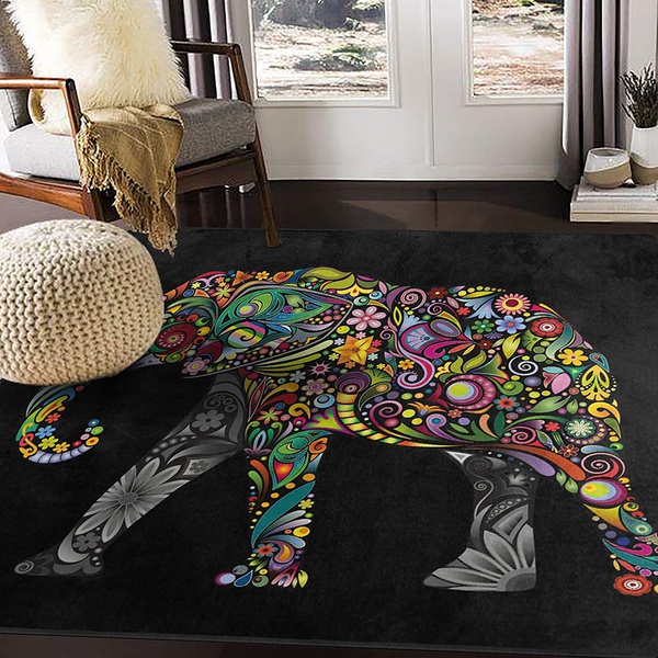 Art of Elephant Area Rug OFD 1910161