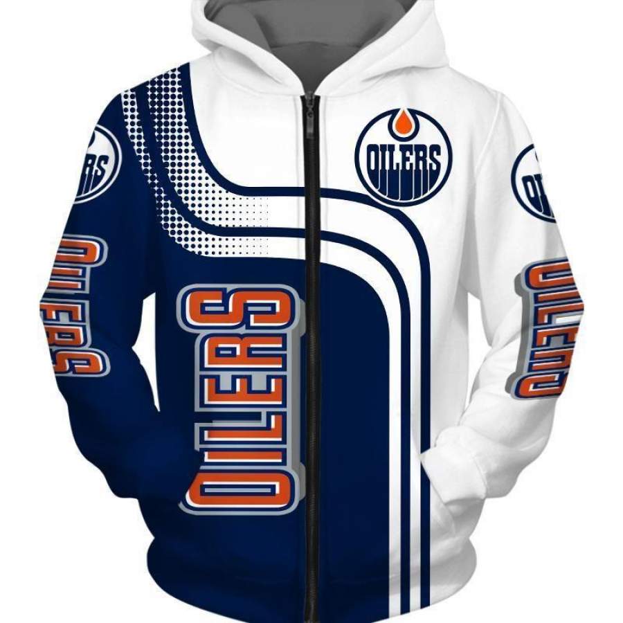 Edmonton Oilers Hoodie Unisex 3D All Over Print