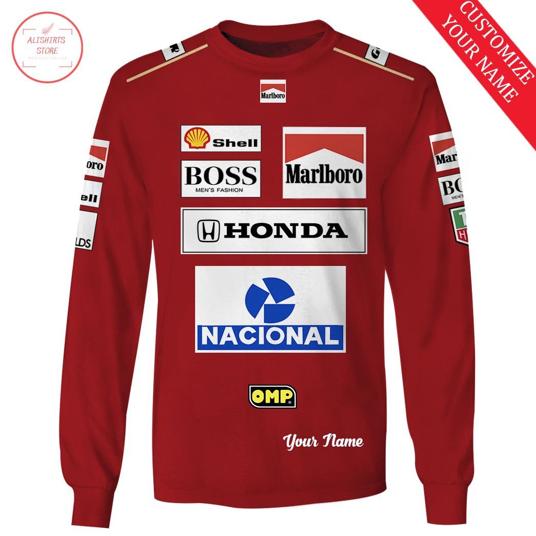 Custom Nacional Marlboro Honda F1 Racing Ugly Sweater