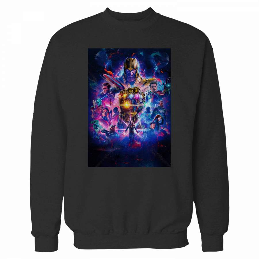 Avenger Endgame Movie Poster Thanos Sweatshirt