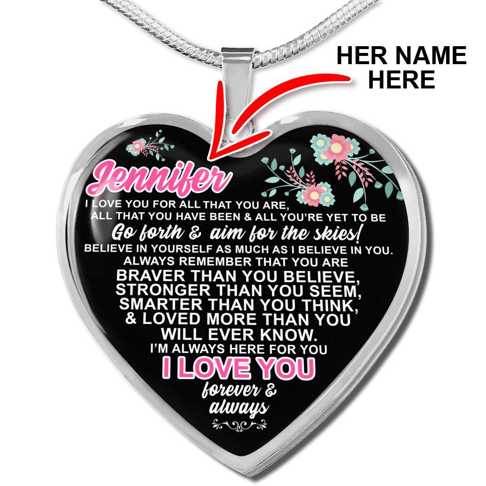 Personalised Name Heart Necklace – Customso-03