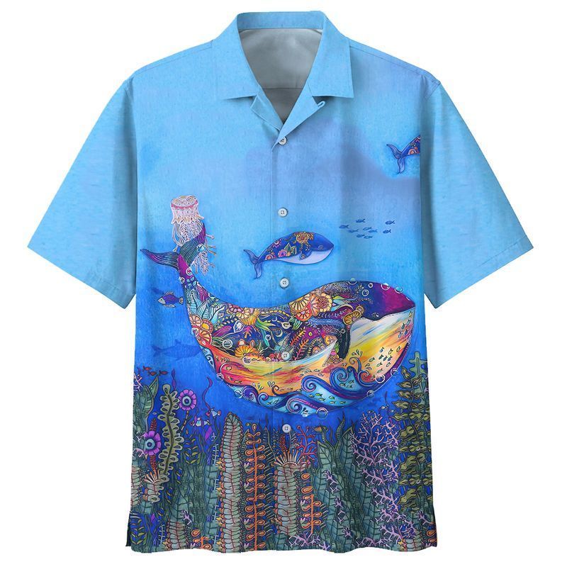 Ocean Hippies Blue Unique Design Unisex Hawaii Shirt For Men And Women Ha50657