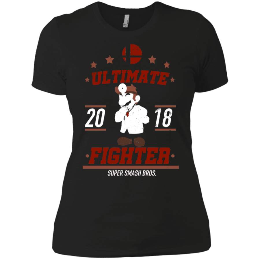 Ultimate Fighter Dr. Mario Women’s Premium T-Shirt