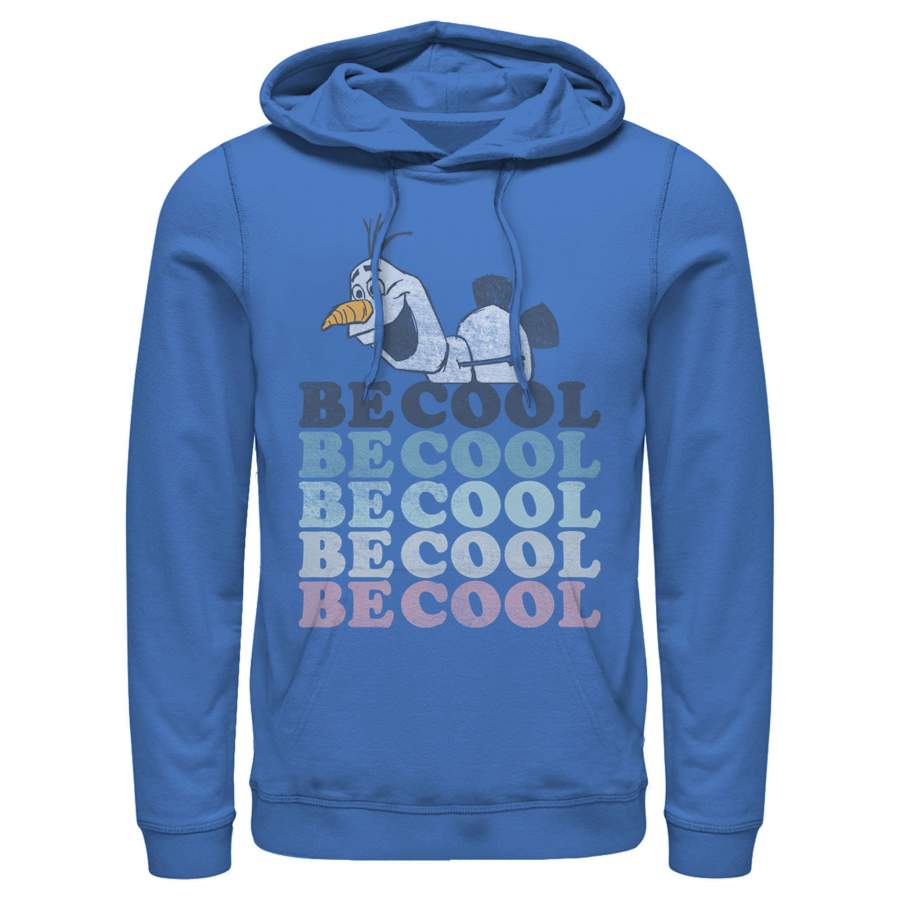 Frozen 2 Men’s Olaf Be Cool  Lightweight Hoodie