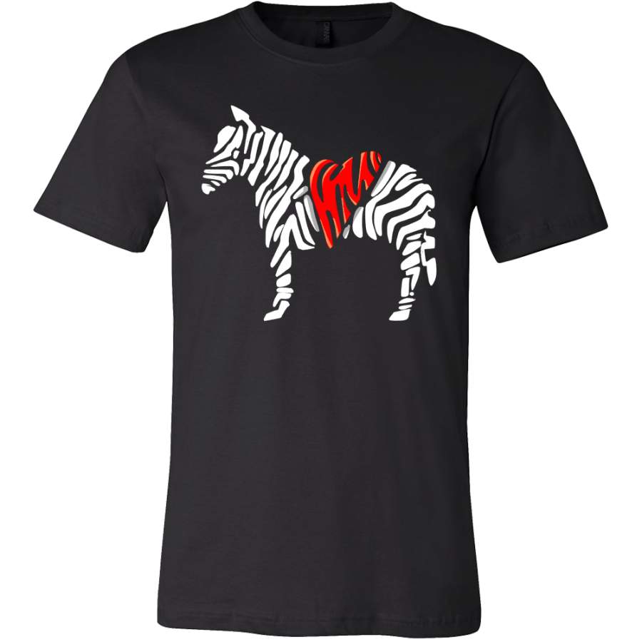 Zebra Print, Love Zebras, Animal Awareness Graphic T-Shirt