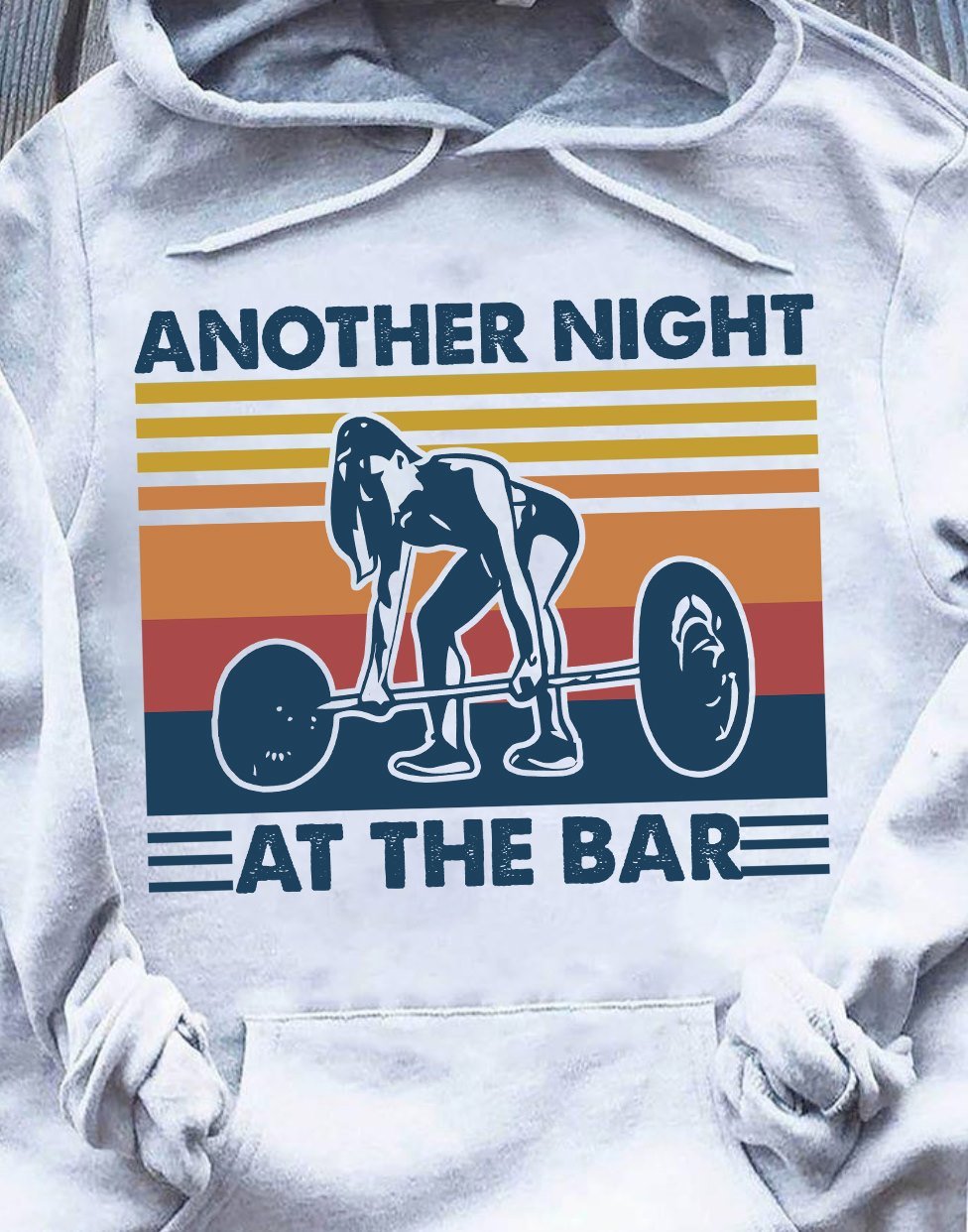 Gym Girl Another Night At The Bar Standard Hoodie