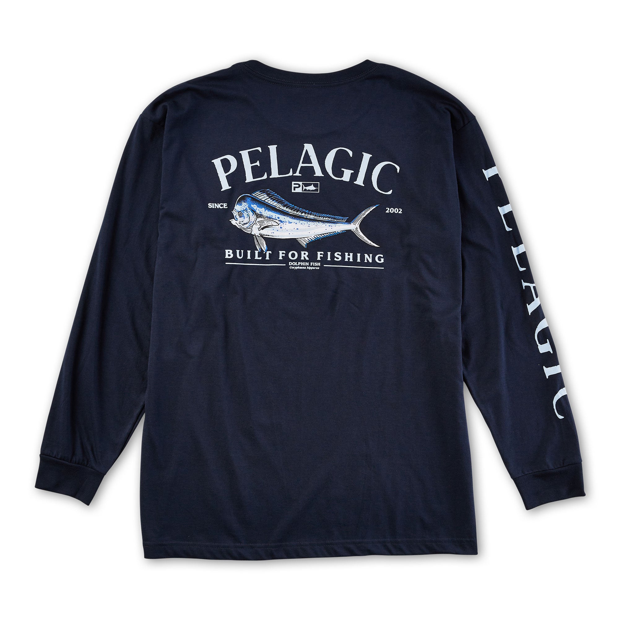 Dolphin Fish Long Sleeve Fishing T-Shirt