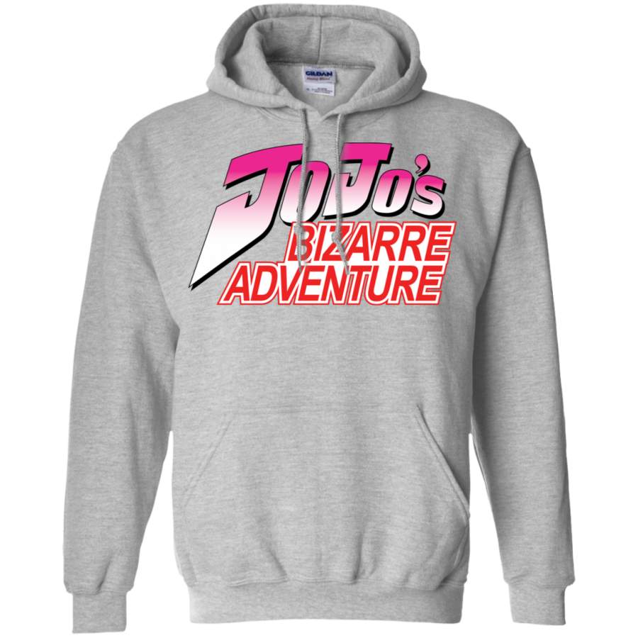 AGR Jojo’s Bizarre Adventure Logo Gildan Pullover Hoodie