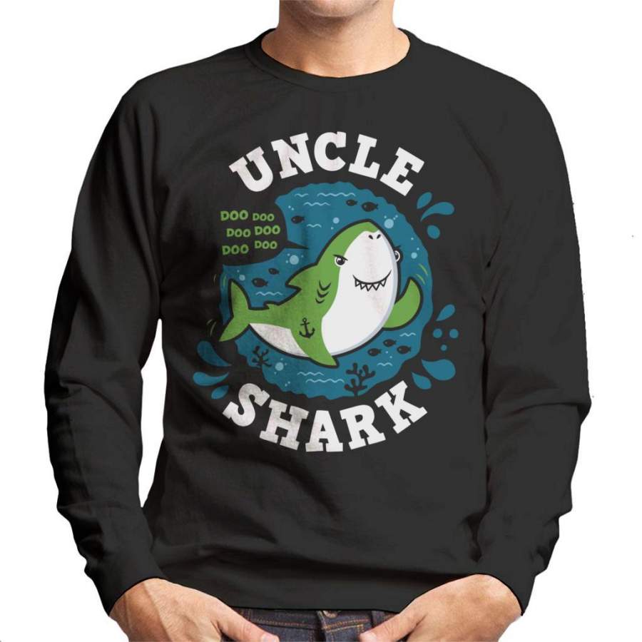 Baby Shark Family Uncle Men’s Sweatshirt