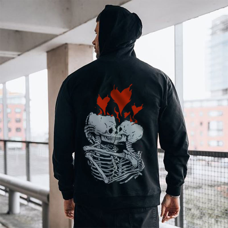 Til Death Do Us Part Print Hoodie