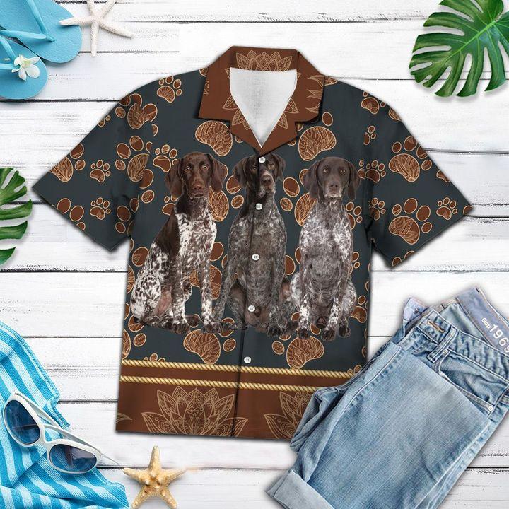 German Shorthaired Hawaii Shirt For Men And Women Ha86134