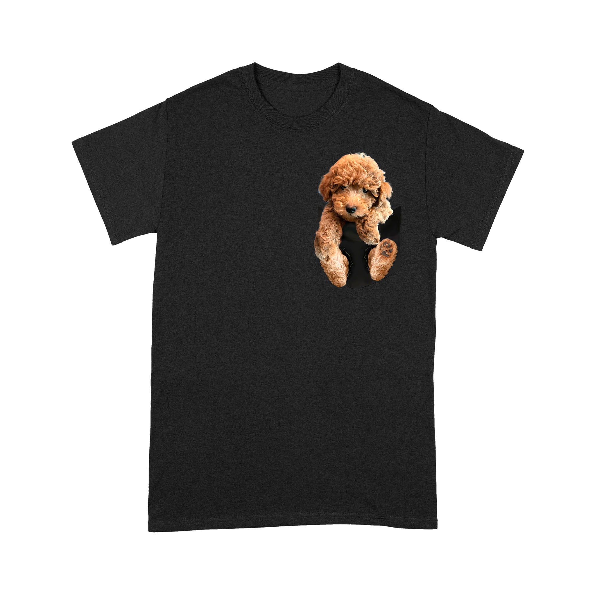 Standard T-Shirt – Goldendoodle In A Pocket