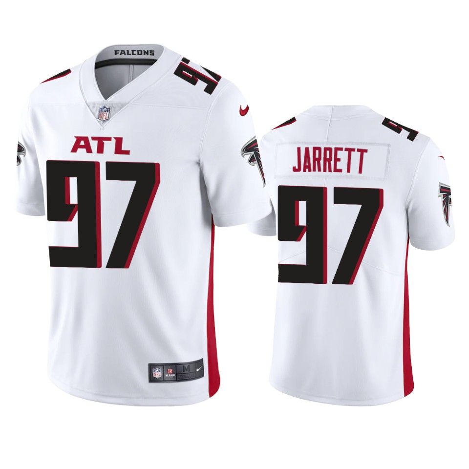 Atlanta Falcons Grady Jarrett White 2020 Vapor Limited Jersey – Mens