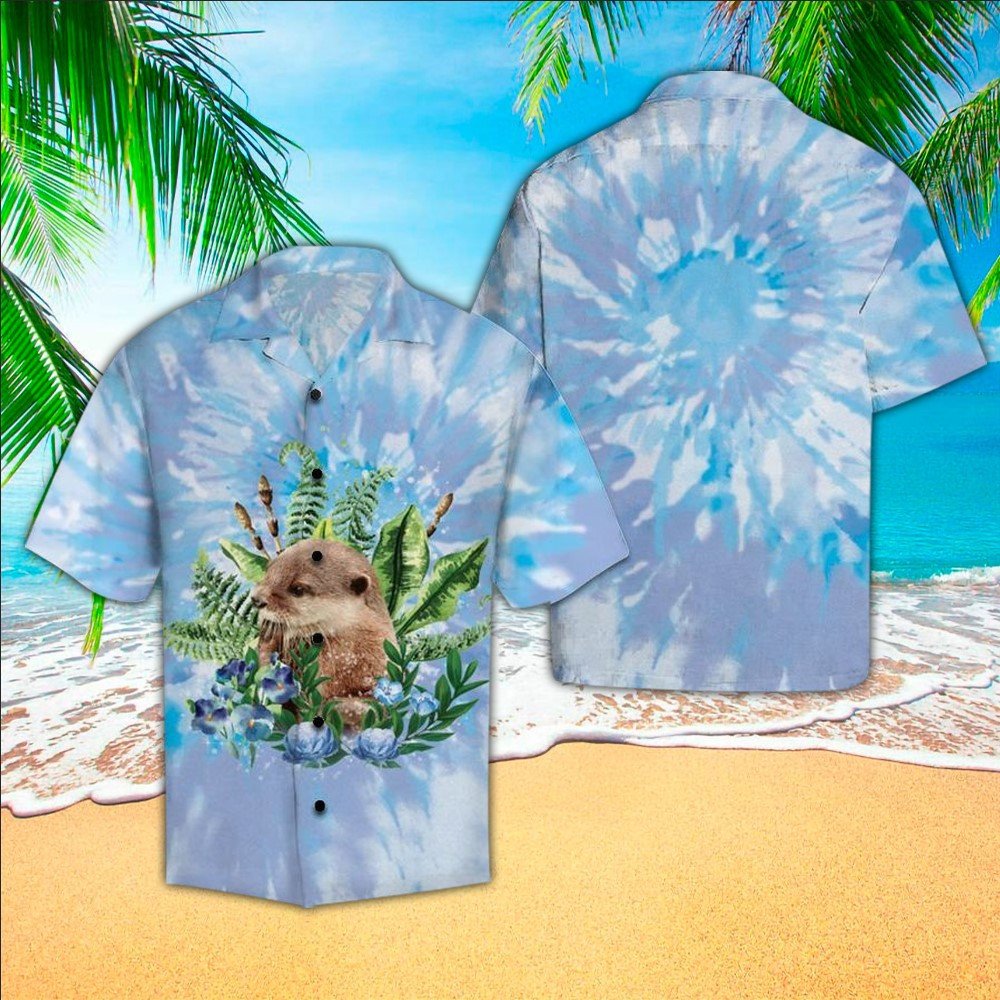 Otter Hawaii Lover Shirt Aloha Ha96473