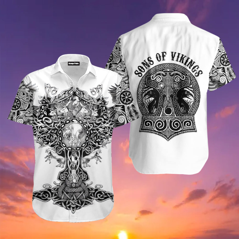 Sons Of Vikings Aloha Hawaii Shirts For Men And Women Ha18255