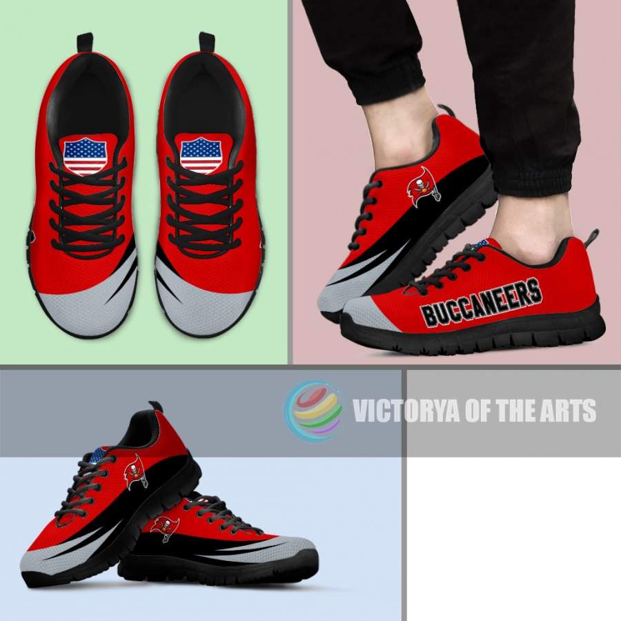 Awesome Gift Logo Tampa Bay Buccaneers Sneakers