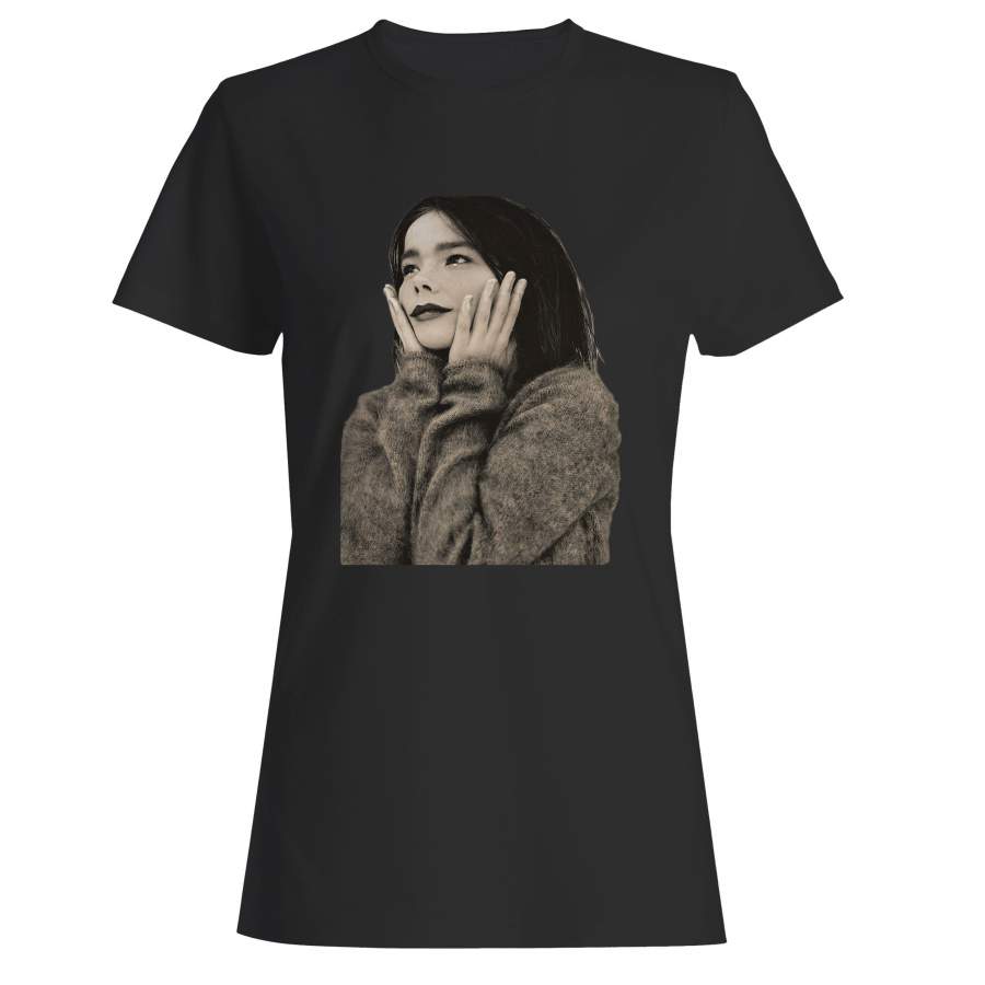 Bjork Poster Cute Woman’s T-Shirt