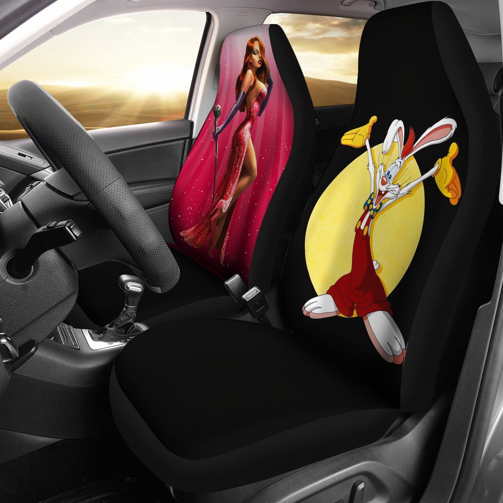 Jessica Rabbit And Roger Rabbit Car Seat Covers Set Of 2