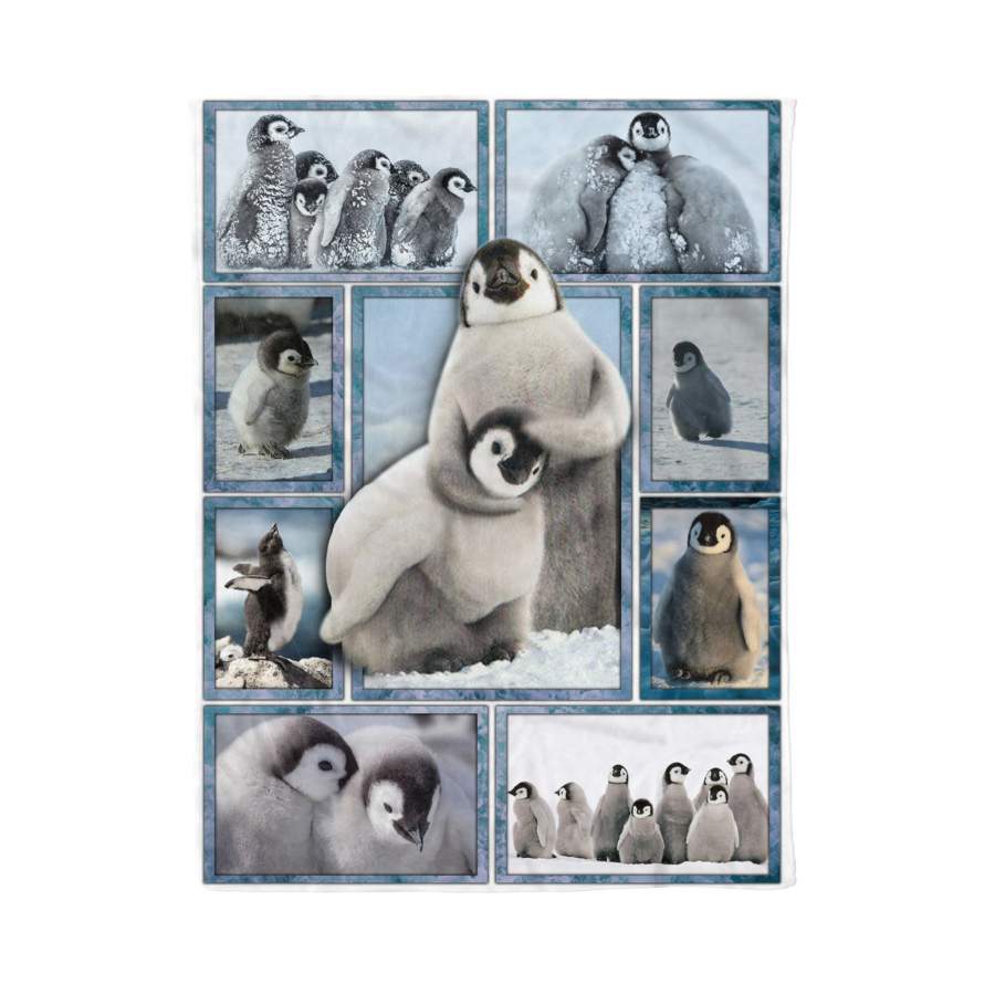 Fohgifts – Penguin Fleece Blankets, Penguin Blankets,Penguin baby Blanket