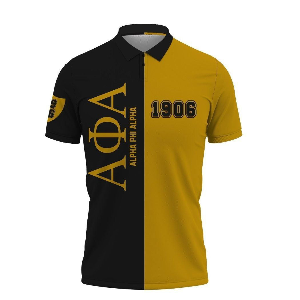 Alpha Phi Alpha Half Style Polo Shirt