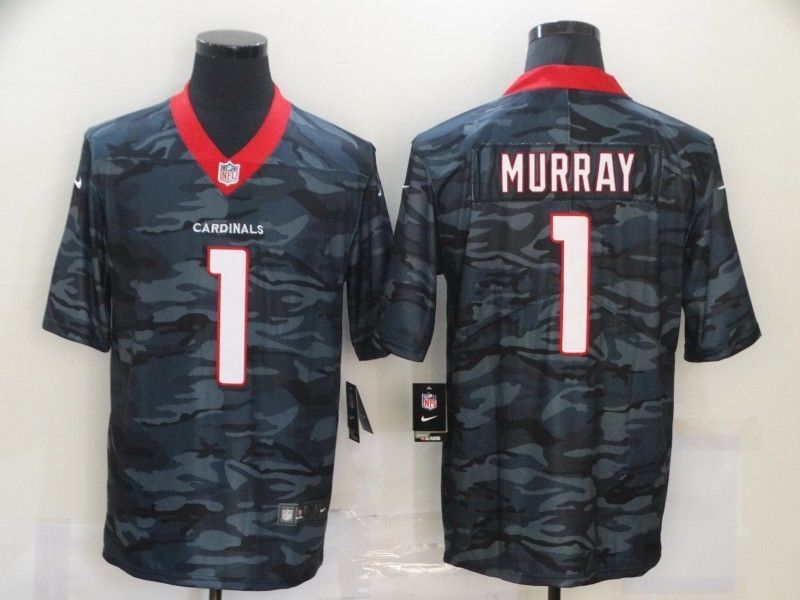 Arizona Cardinals Aaron Murray #1 NFL 2020 Camo Jersey