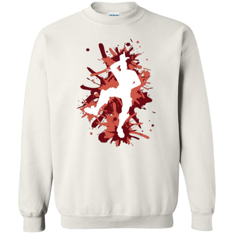 AGR L Dance Move – Red Crewneck Pullover Sweatshirt