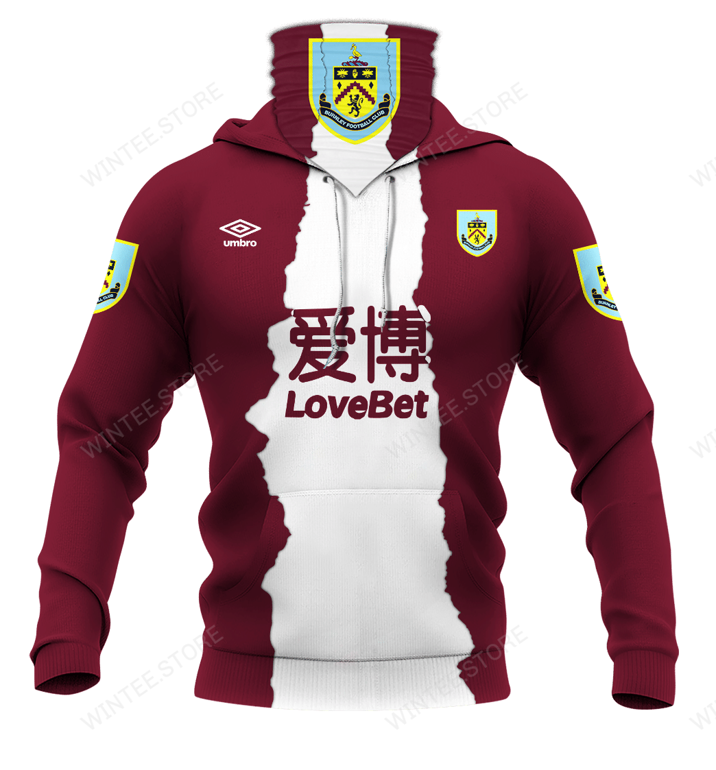 19Burnley001 |HoodieMask| CUSTOMIZE YOUR NAME & NUMBER