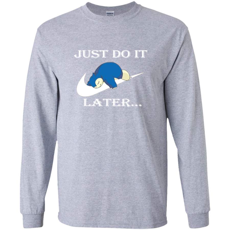 AGR Snorlax Just Od It Later SWEATSHIRT