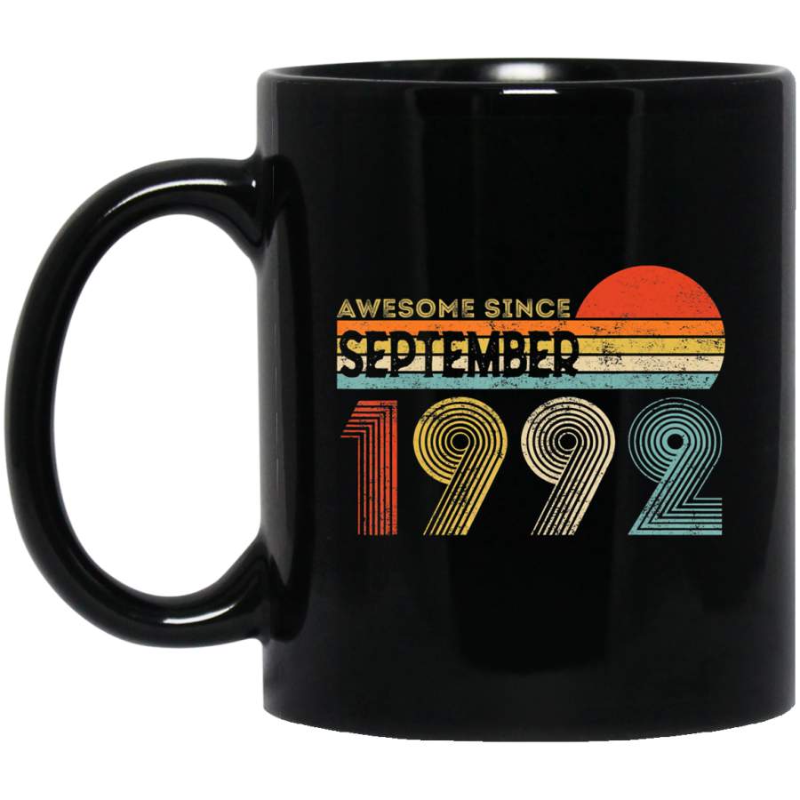 Awesome Since September 1992 Vintage 27th Birthday Gifts Coffee Mug