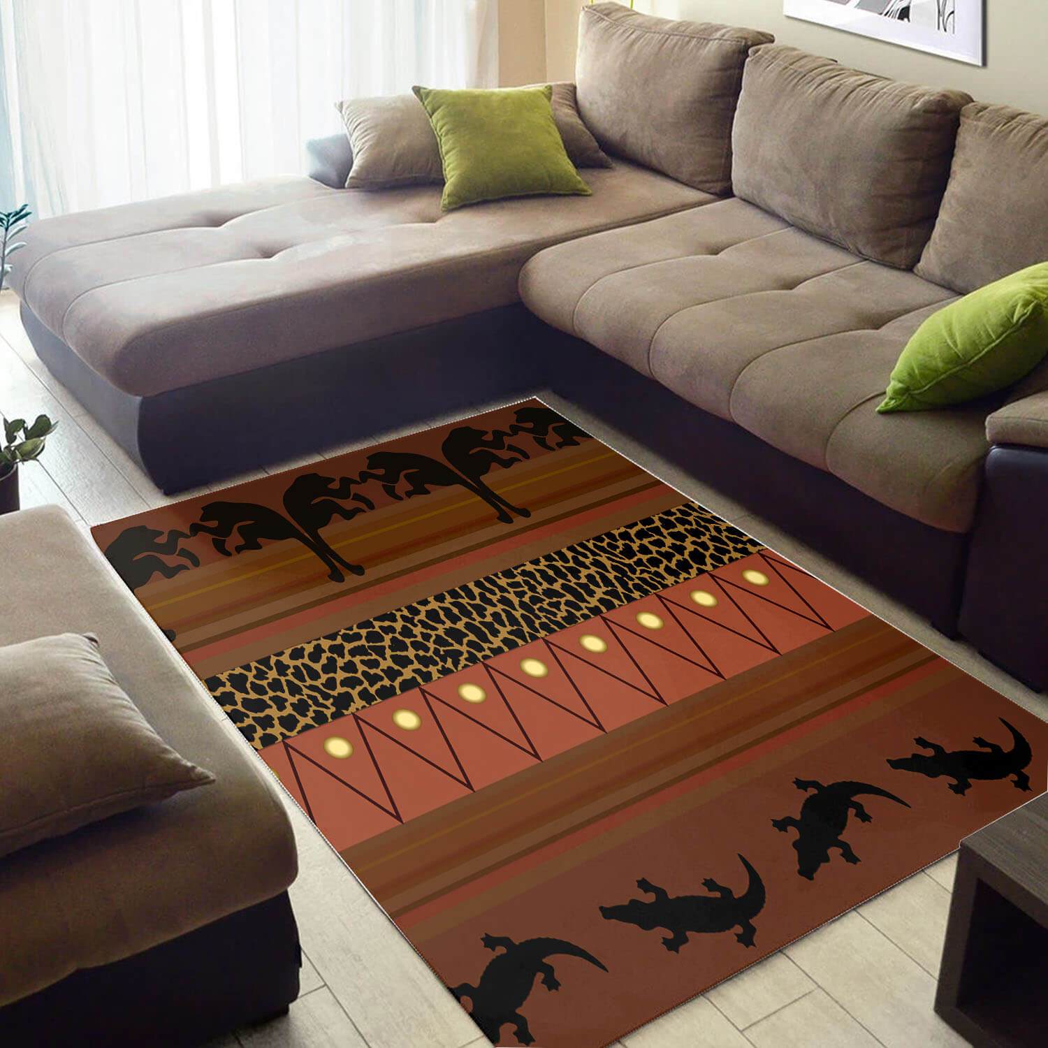 Inspired African American Rug Colorful African Inspired Afrocentric Art African Carpet African Room Decor WBG3437