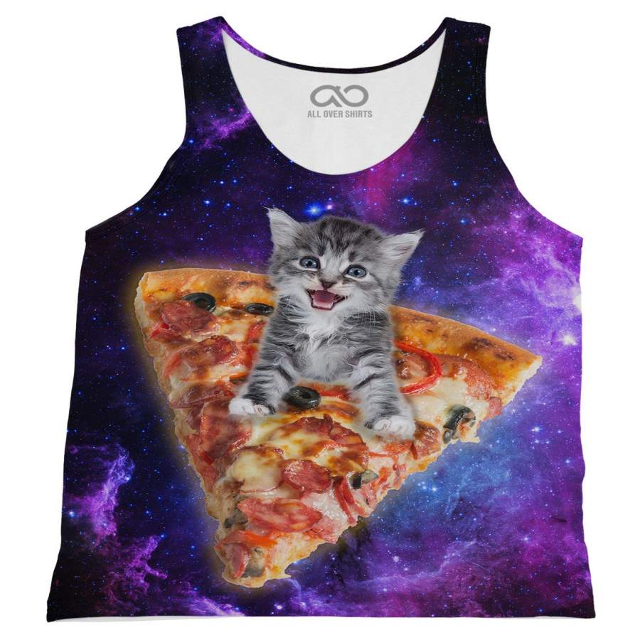 Pizza Kitten Tank-Top