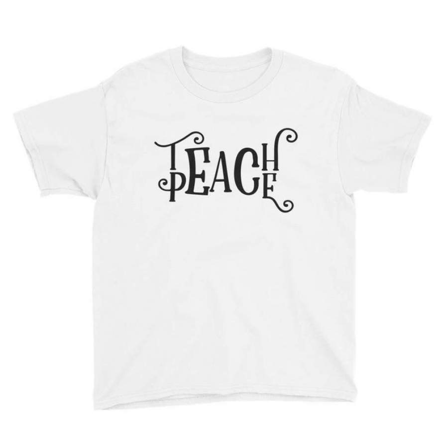 Teach Peace Cute T Shirt