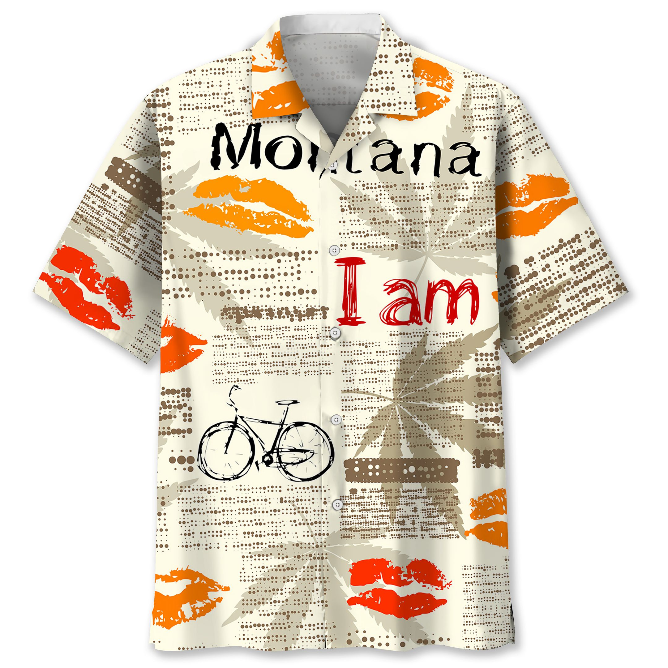 Cycling Montana Hawaiian Shirt Ha64097