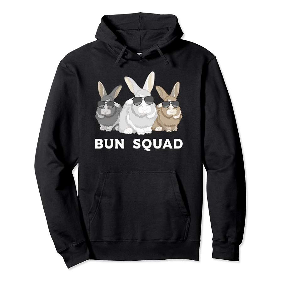 Bunny Squad Cute Rabbit Fluffle Pullover Hoodie Unisex 3D All Over Print