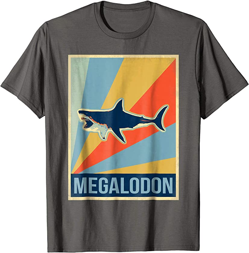 Vintage Megalodon T Shirt