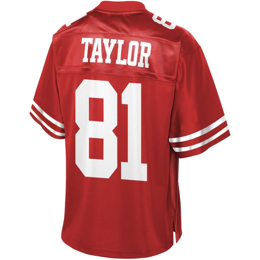 Trent Taylor San Francisco 49ers NFL Pro Line Team Player Jersey – Scarlet