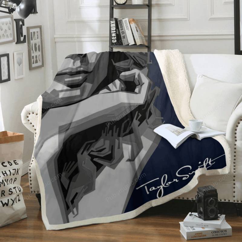 Taylor Swift Love Story – Country Music Art For Fans Sherpa Fleece Blanket