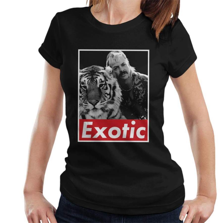 Joe Exotic Retro Tiger King Women’s T-Shirt