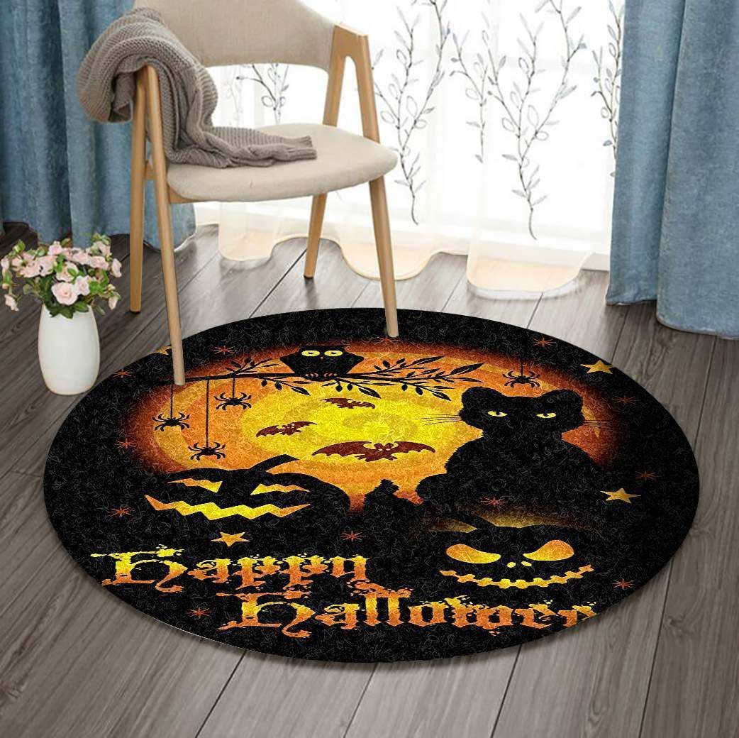 Halloween RCDD81F50544 Round Rug BEVR3107